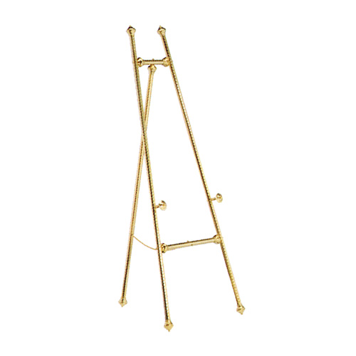 Brass easel for pictures