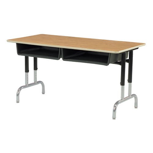 7900 Series Adjustable Height 2-Student Desk | School Furniture of Canada