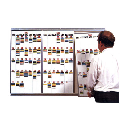 Modular Calendar Board Replacement Boards US Markerboard