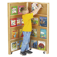 Mobile Library Bookcase