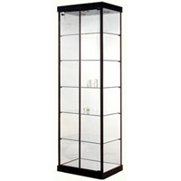 GL609 Rectangular Wall Display Case with Divider