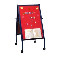 Mobile Magnetic Flannel Easel