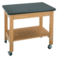 Mobile Lab Cart with Single Shelf