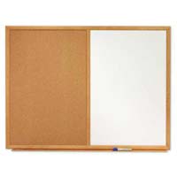 Quartet® Standard Combination Dry-Erase/Cork Bulletin Boards