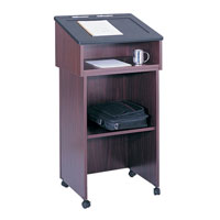 Tabletop Lectern and Lectern/Media Cart