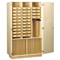 Tote Tray Drafting Cabinet