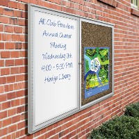 Outdoor Enclosed Vinyl Bulletin Boards