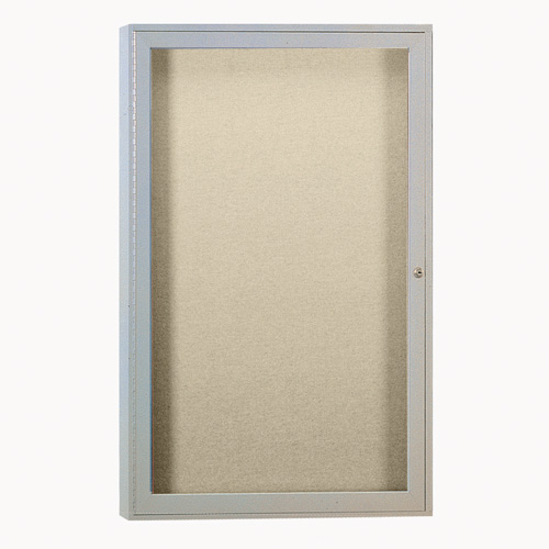 Enclosed Fabric Bulletin Boards with Aluminum Frame