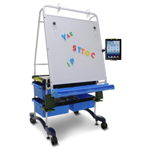 Copernicus Tech Easel with Open Blue Tubs