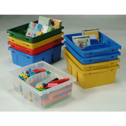 Copernicus BB005-9 Leveled Reading Book Browser Cart with 6 Large Divided and 3 Open Tubs