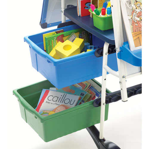 Copernicus 9 Compartment Plastic Teaching Cart & Reviews